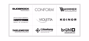 Möbel-Marken in unserem Sortiment